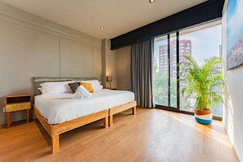 VH | Comfy apt | Condesa | parking & washer | 87 0 Virtual Homes