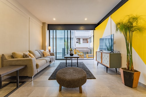 VH | Depa en Condesa | lavandería & balcón | 84 13 Virtual Homes