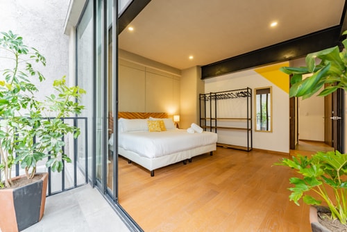 VH | Depa en Condesa | lavandería & balcón | 84 26 Virtual Homes