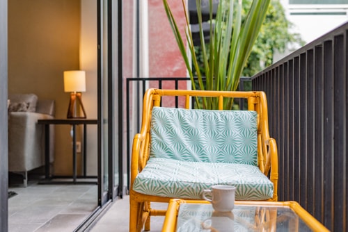 VH | Depa en Condesa | lavandería & balcón | 84 19 Virtual Homes