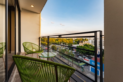 VH Roma Sur | Gran depa + cocina equipada + balcón | 53 3 Virtual Homes