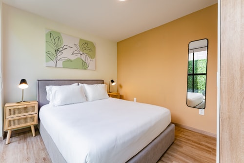 VH Condesa | Patio & washer on Loft | 72 2 Virtual Homes