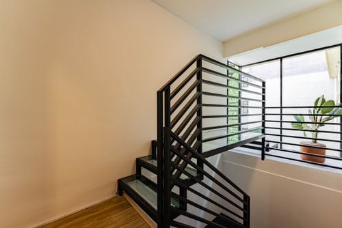 VH Condesa | Patio & washer on Loft | 72 35 Virtual Homes