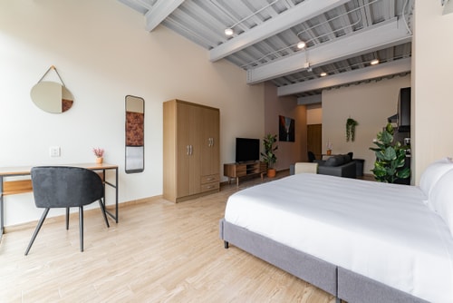 VH | Comfy loft | rooftop & wifi en Roma Nte | 304 24 Virtual Homes