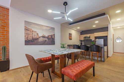 VH | Great apt Roma CDMX | Piscina + wifi | 36 19 Virtual Homes