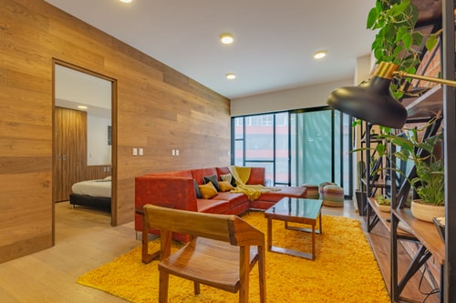 VH | Great apt Roma CDMX | Piscina + wifi | 36 13 Virtual Homes