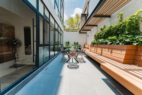 VH Roma Nte | Garden House Privado + patio y super wifi | 161 1 Virtual Homes