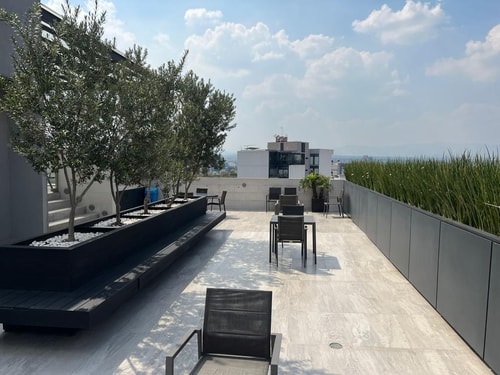 VH | Great apt Roma CDMX | Piscina + wifi | 36 45 Virtual Homes