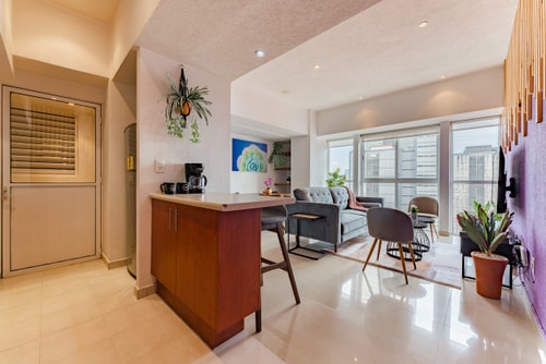 VH | 2 BR + wifi & gym | Anáhuac | 208 18 Virtual Homes