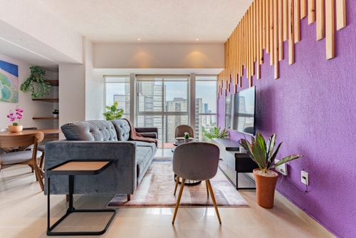 VH | 2 BR + wifi & gym | Anáhuac | 208 5 Virtual Homes
