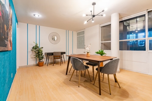 VH I Flat in Condesa | 3 rooms + Patio + wifi | 201 3 Virtual Homes