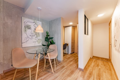 VH | Condesa loft | Patio & washer | 72 1 Virtual Homes