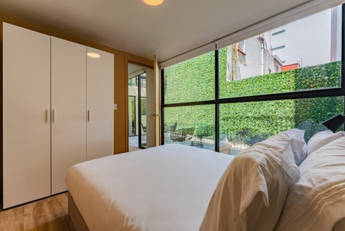 VH | Condesa loft | Patio & washer | 72 32 Virtual Homes