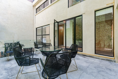 VH | Condesa loft | Patio & washer | 72 4 Virtual Homes