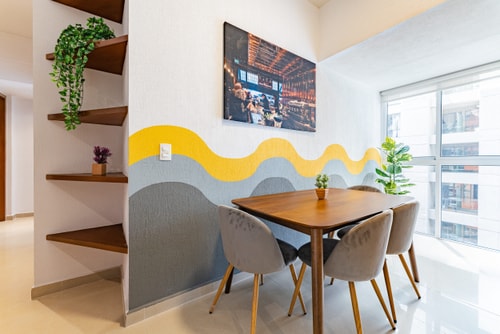 VH I Anahuac Apt | gym & rooftop | 170 2 Virtual Homes