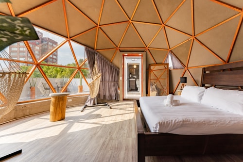 VH | Increíble Glamping en Condesa + terraza + super wifi | 94 7 Virtual Homes