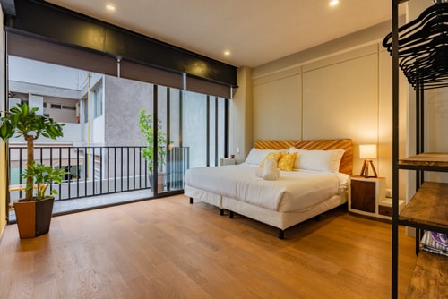 VH | Depa en Condesa | lavandería & balcón | 84 23 Virtual Homes