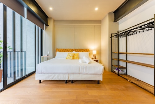 VH | Depa en Condesa | lavandería & balcón | 84 25 Virtual Homes