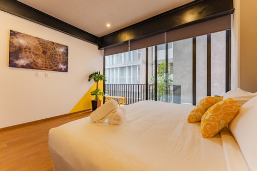 VH | Depa en Condesa | lavandería & balcón | 84 30 Virtual Homes