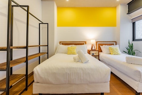 VH | Depa en Condesa | lavandería & balcón | 84 31 Virtual Homes