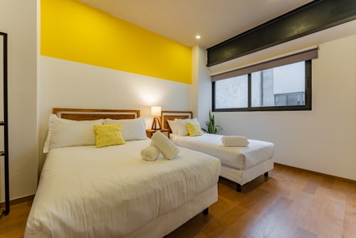VH | Depa en Condesa | lavandería & balcón | 84 32 Virtual Homes