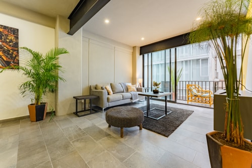 VH | Depa en Condesa | lavandería & balcón | 84 34 Virtual Homes
